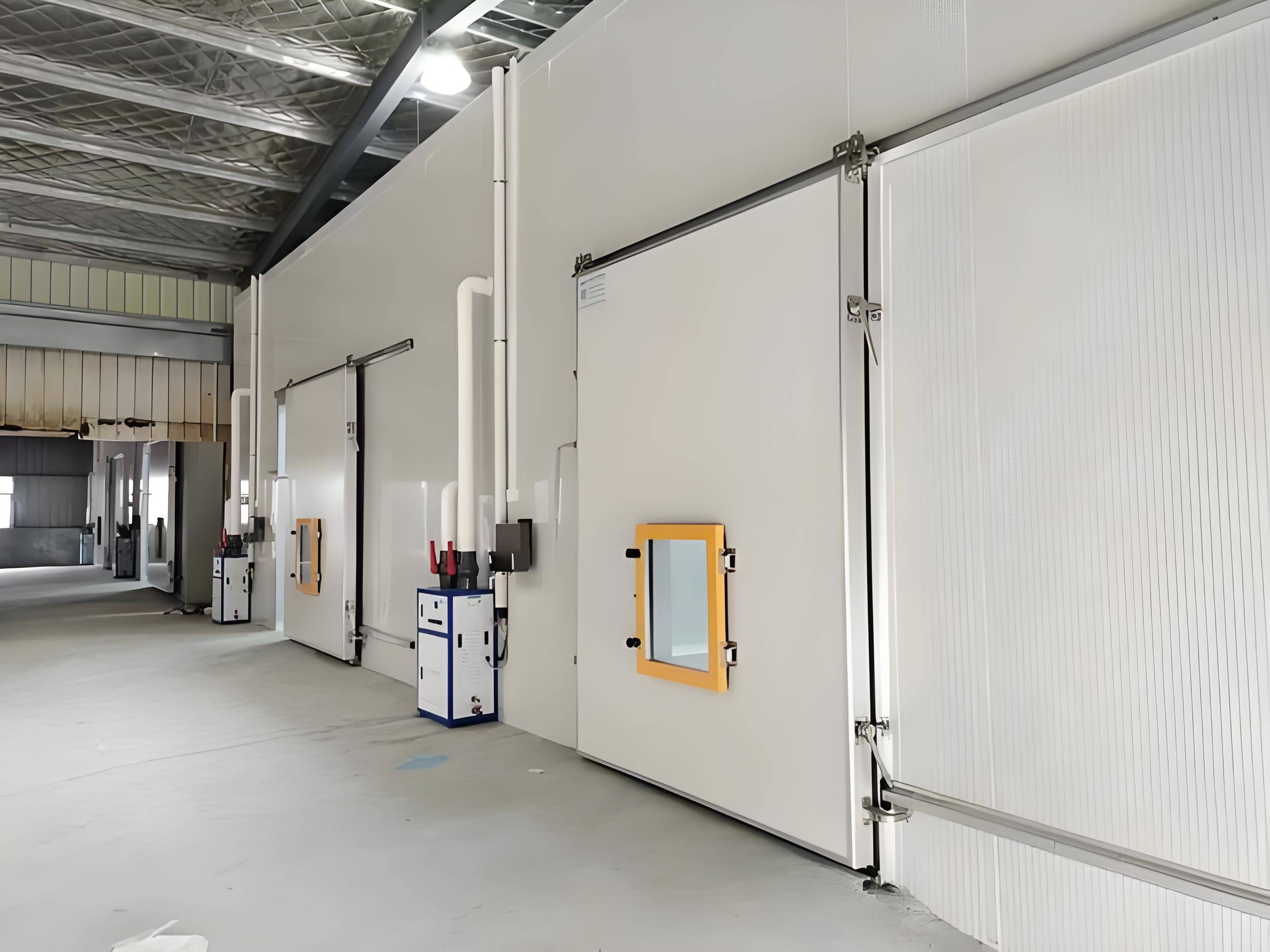 东莞冷藏库安装施工现场